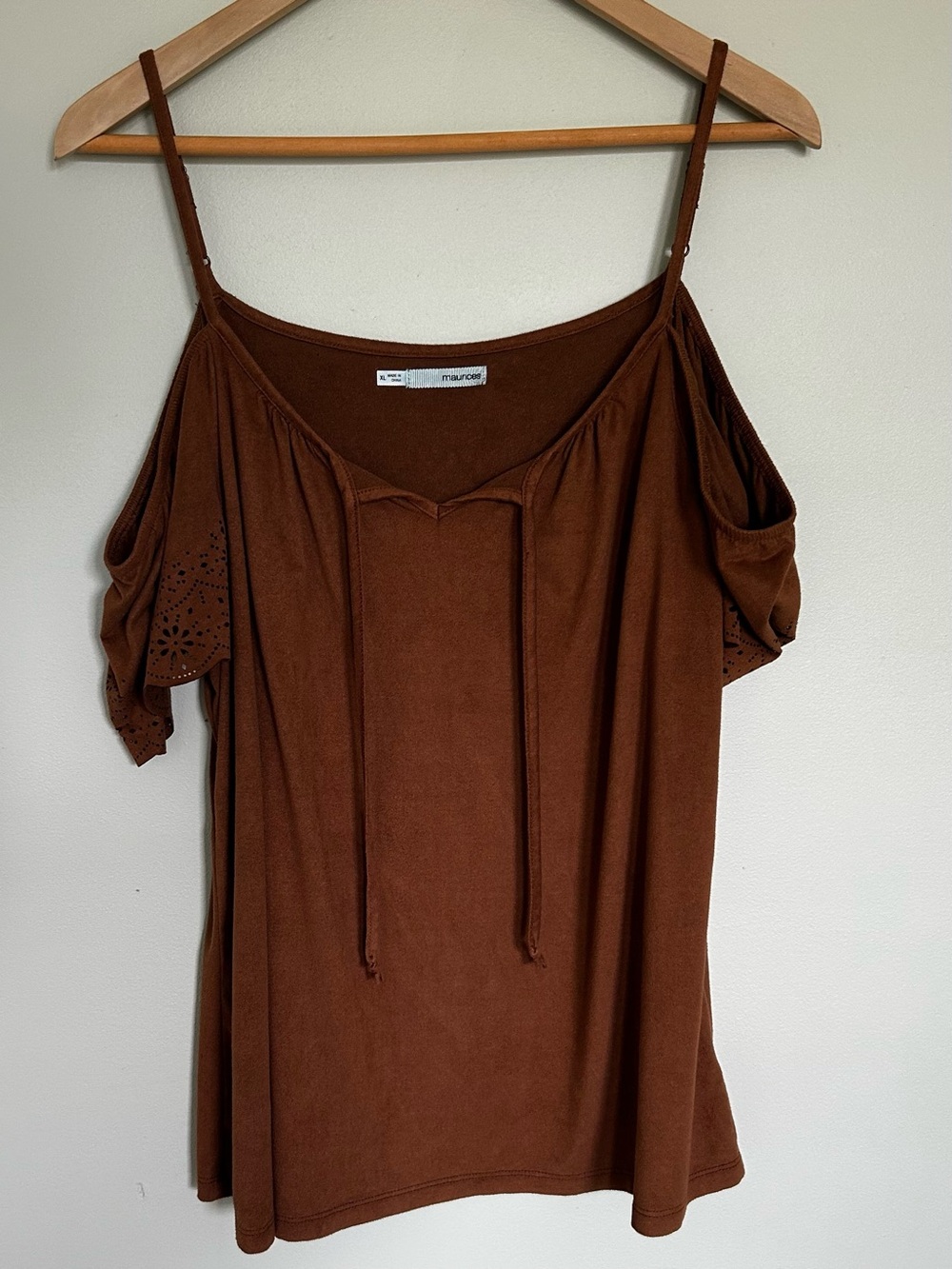 Maurice’s Suede-Like Cowboy Country Top Size XL